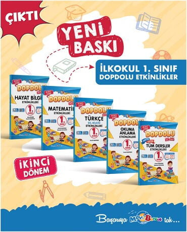 Mavi Boncuk 1. Sınıf 2. Dönem Seti 5 Kitap kitap kapağı