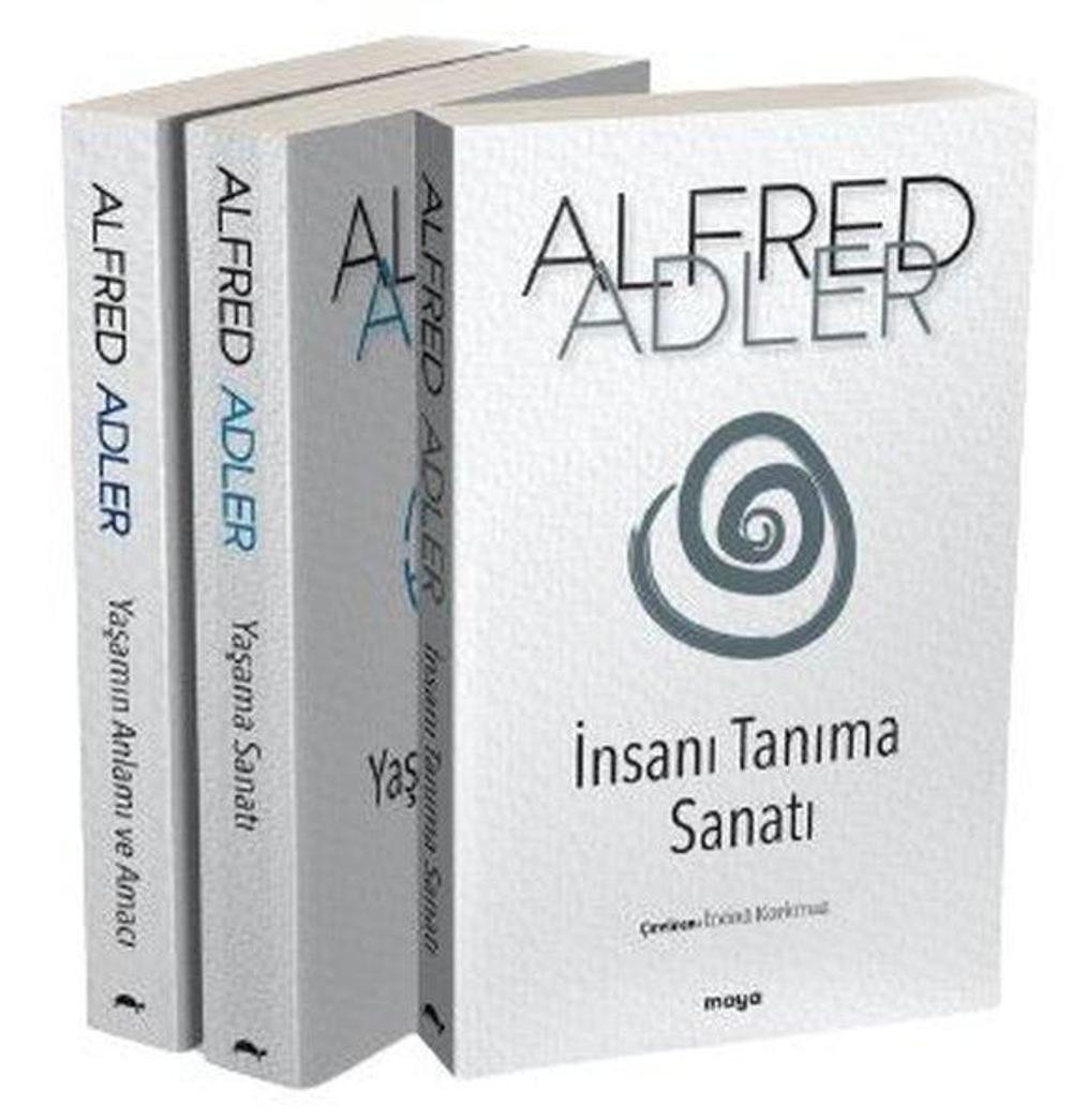 Maya Alfred Adler Seti - 3 Kitap Takım | Maya Kitap
