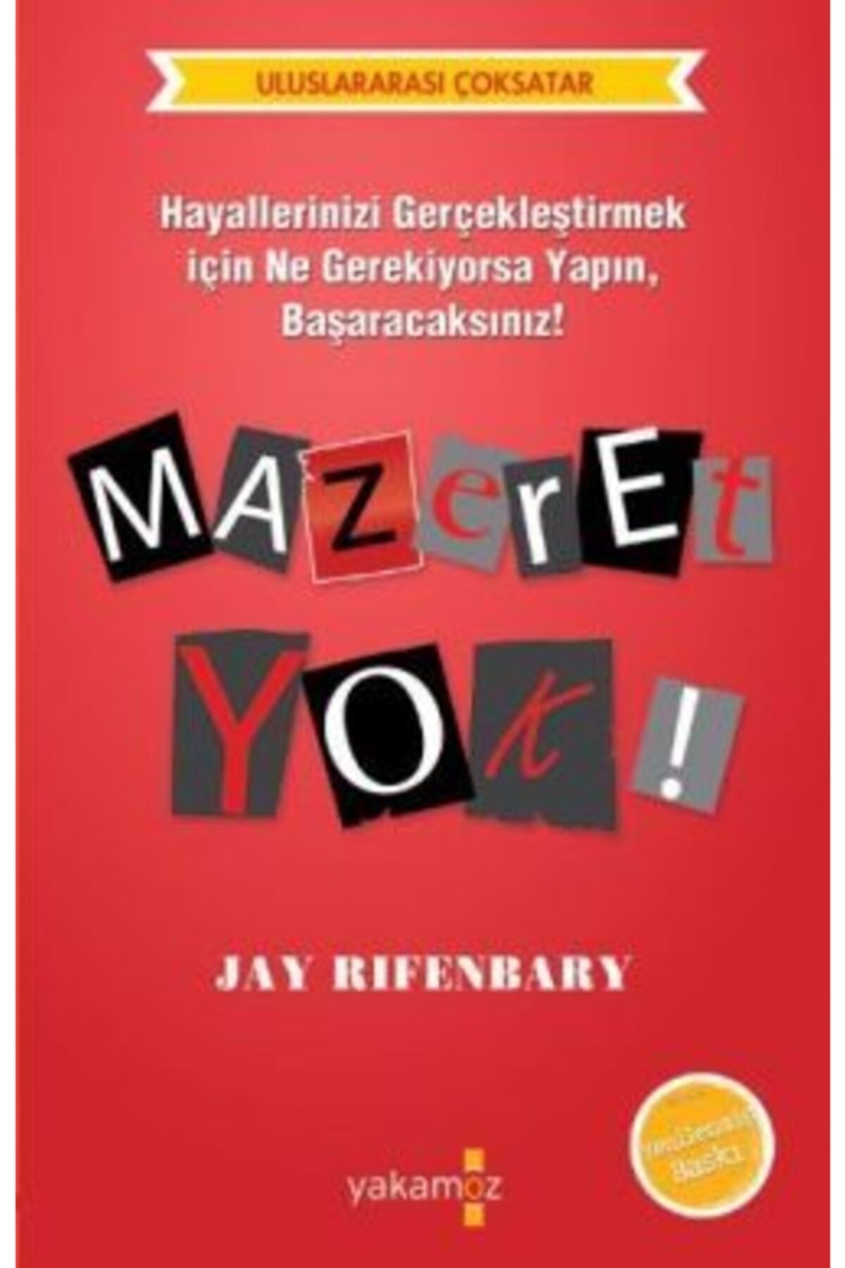 Mazeret Yok - Jay Rifenbary kitap kapağı
