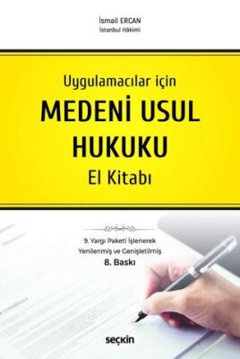 Medeni Usul Hukuku El Kitabı - İsmail Ercan kitap kapağı
