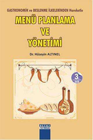 Menü Planlama ve Yönetimi - Hüseyin Altınel kitap kapağı
