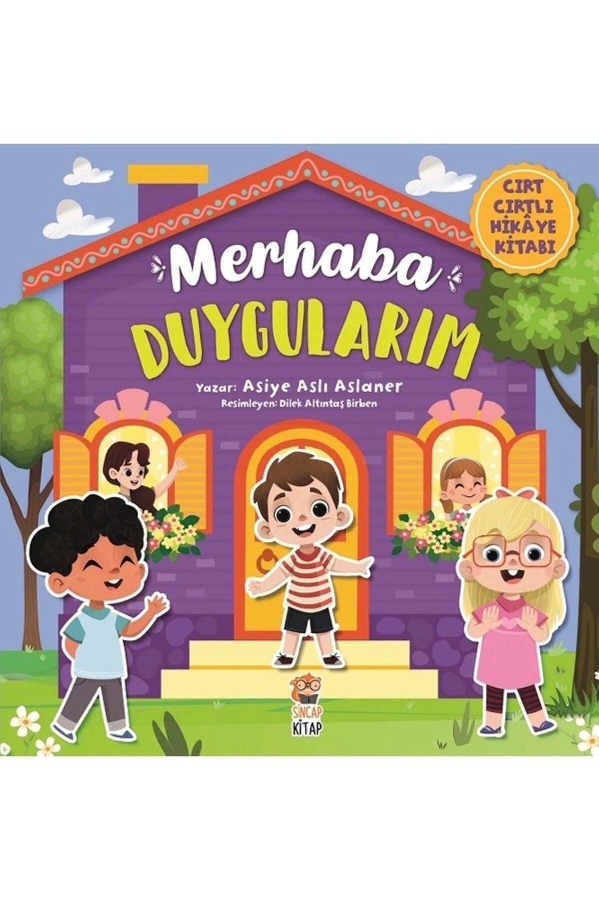 Merhaba Duygularım - Cırt Cırtlı Hikaye Kitabı - Asiye Aslı Aslaner 9786050639902 kitap kapağı