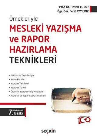 Mesleki Yazışma ve Rapor Hazırlama Teknikleri - Ferit Ayyıldız kitap kapağı