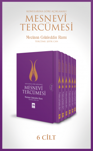 Mesnevi Tercümesi 6 Cilt Takım - Mevlana Celaleddin Rumi | Ötüken Neşriyat
