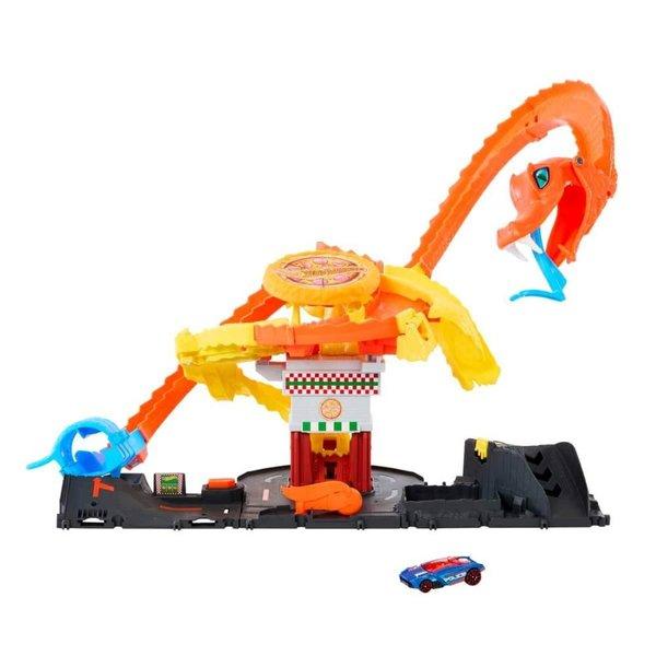 Hot Wheels Şehir Macerası Pizza Dükkanı Kobra Saldırısı Oyun Seti
