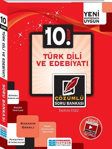 10.Sınıf Türk Dili ve Edebiyatı Video Çözümlü Soru Bankası | Evrensel İletişim Yayınları (İnce Kapak)  - Resim 1