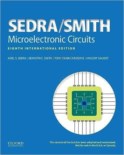 Mıcroelectronıc Cırcuıts 8E - Oxford kitap kapağı