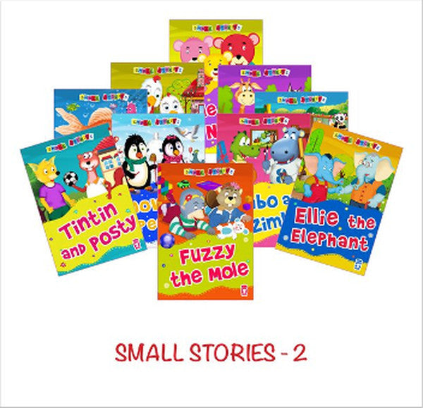 Mini Masallar - 2 (10 Kitap Set) - Mojgan Sheikhi kitap kapağı