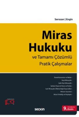 Miras Hukuku - Baki İlkay Engin kitap kapağı