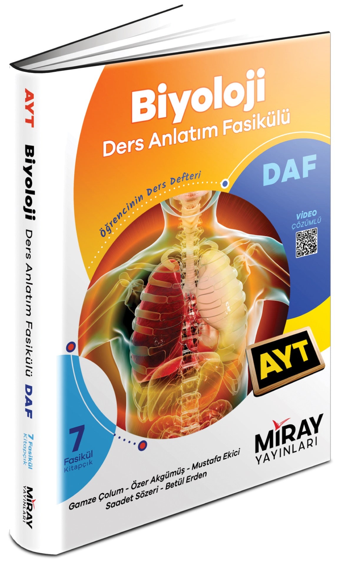 Miray Ayt Biyoloji Ders Anlatım Fasikülleri - Kolektif kitap kapağı