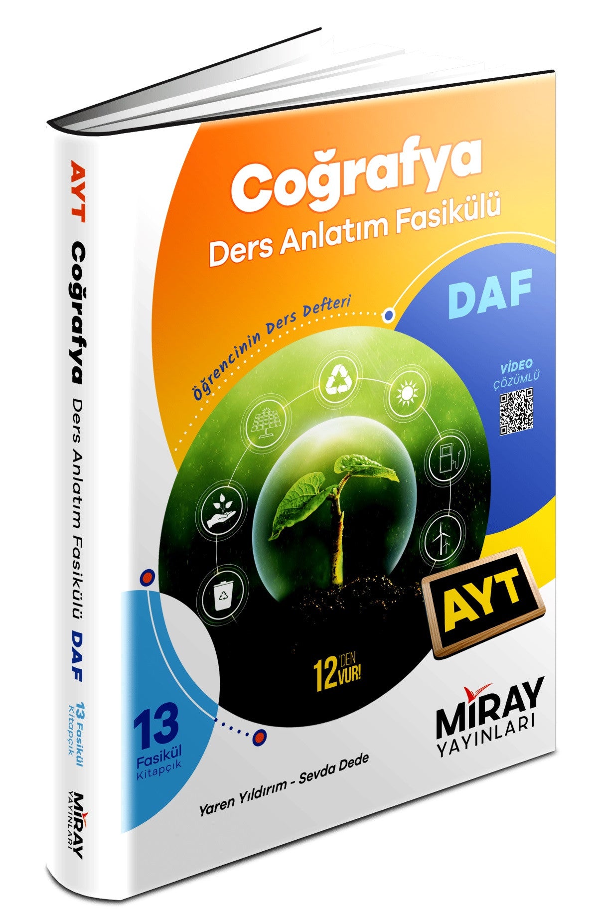 Miray 2024 Ayt Coğrafya Ders Anlatım Fasikülleri - Kolektif kitap kapağı