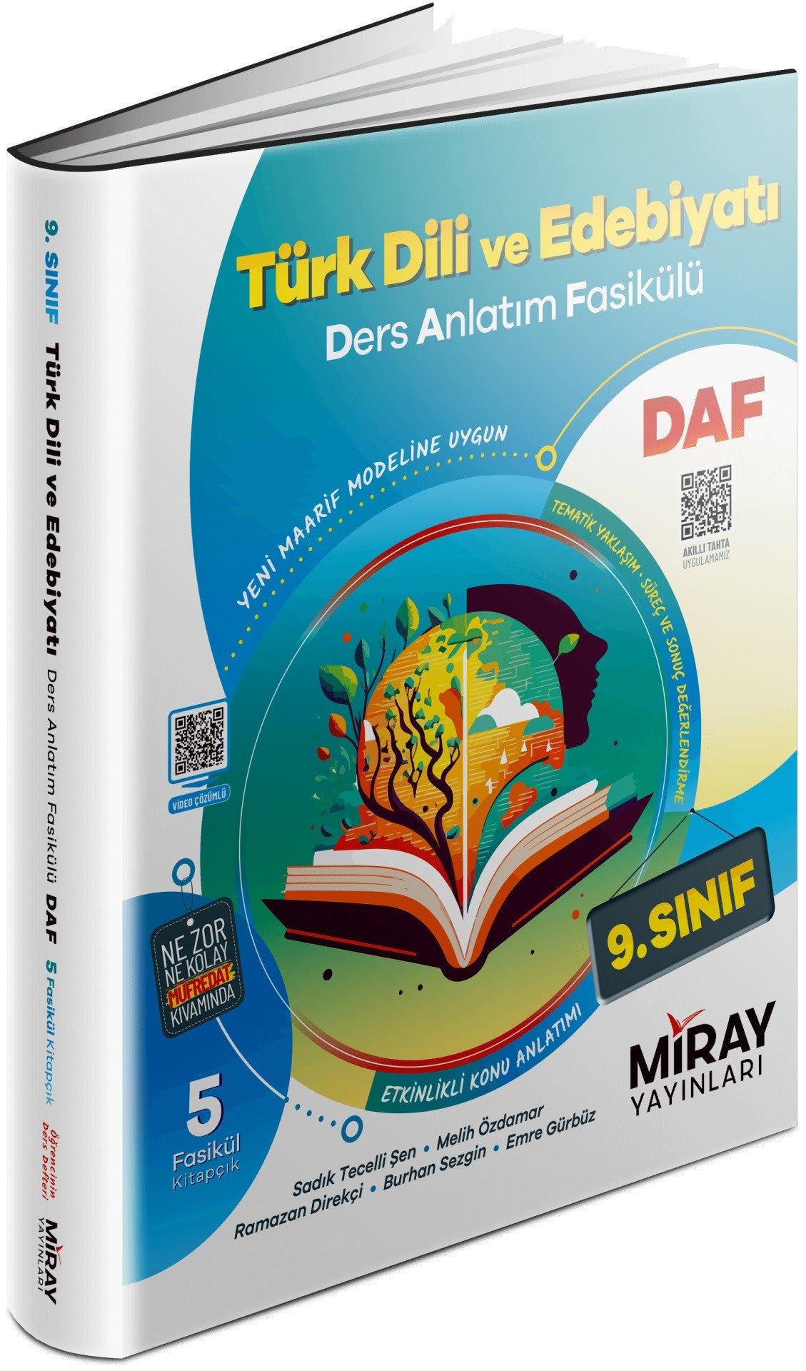 Miray 2025 9. Sınıf Türk Dili Ve Edebiyatı Ders Anlatım Fasikülleri - Kolektif kitap kapağı