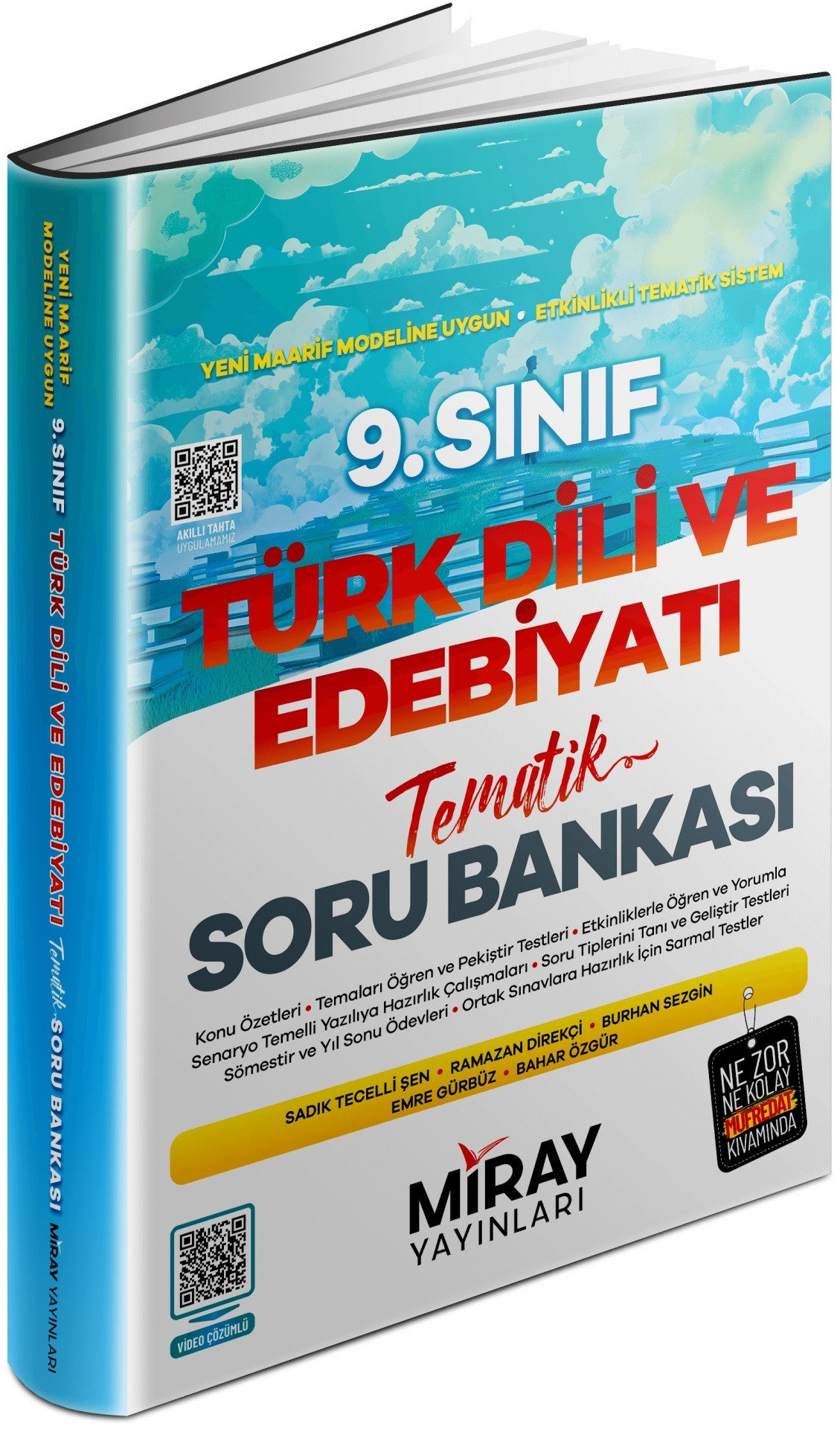 Miray 2025 9. Sınıf Türk Dili Ve Edebiyatı Tematik Konu Özetli Soru Bankası - Kolektif kitap kapağı