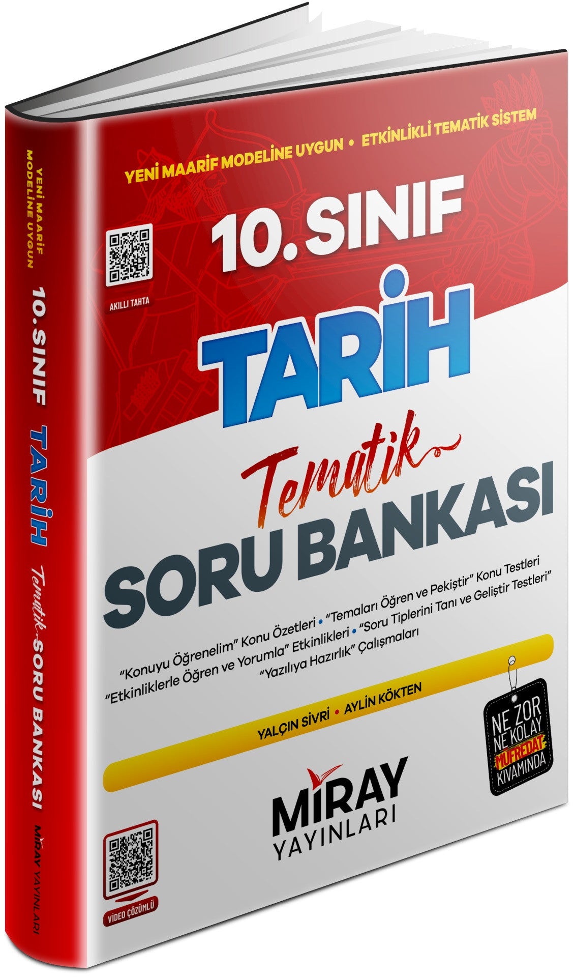 Miray 2026 10. Sınıf Tarih Konu Özetli Tematik Soru Bankası kitap kapağı
