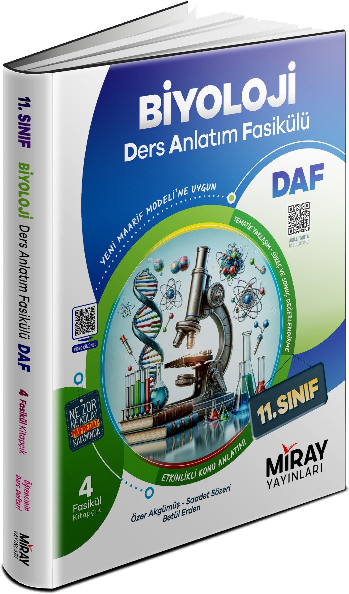 Miray 2027 11. Sınıf Biyoloji Ders Anlatım Fasikülleri Maarif Model kitap kapağı