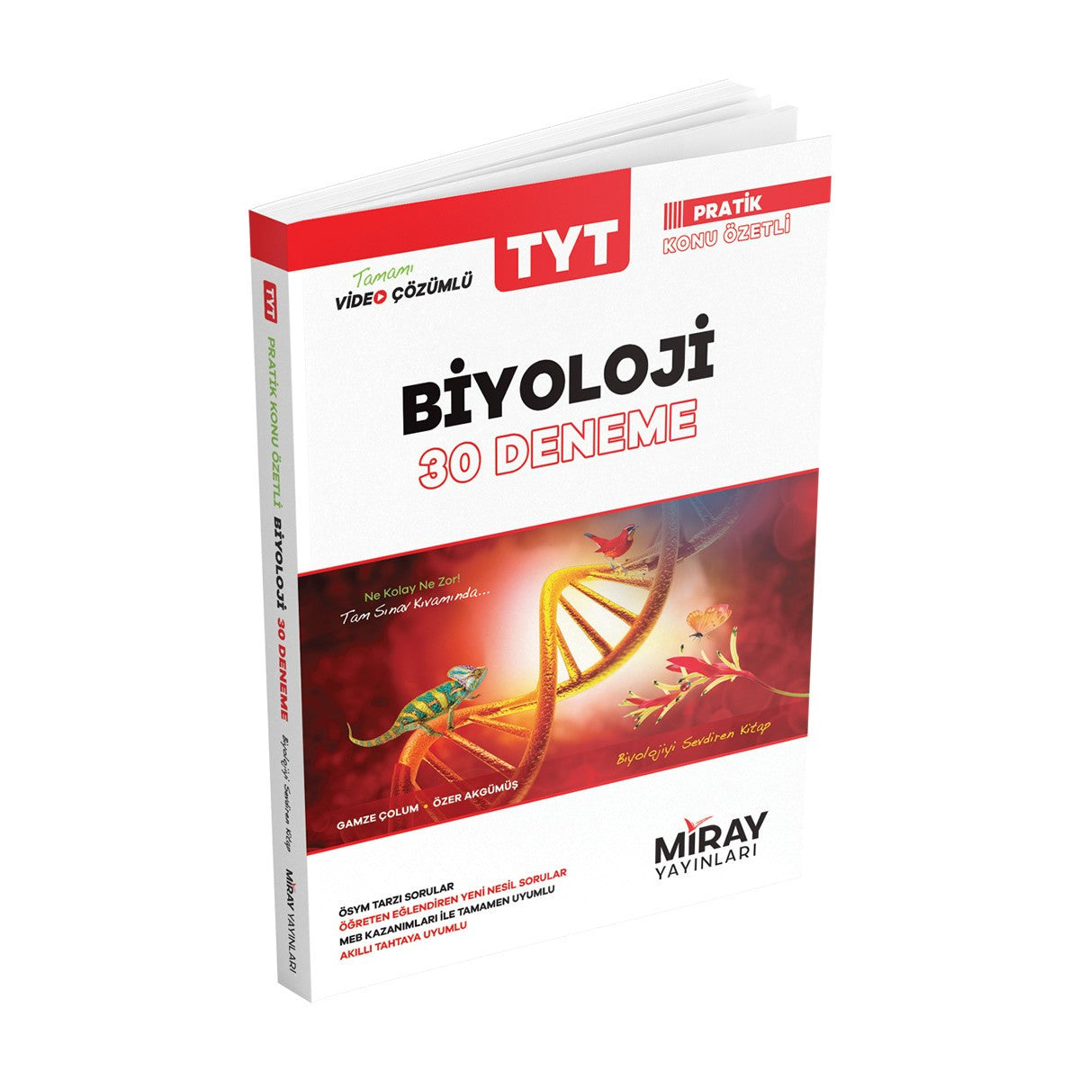 Miray Tyt Biyoloji 30 Deneme 2023 - Gamze Çolum kitap kapağı