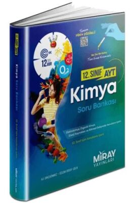 Miray 2024 12. Sınıf Ayt Kimya Soru Bankası - Ali Dinçsönmez kitap kapağı