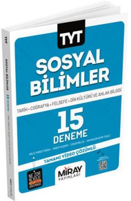 TYT Sosyal Bilimler 15 Deneme - Kolektif kitap kapağı