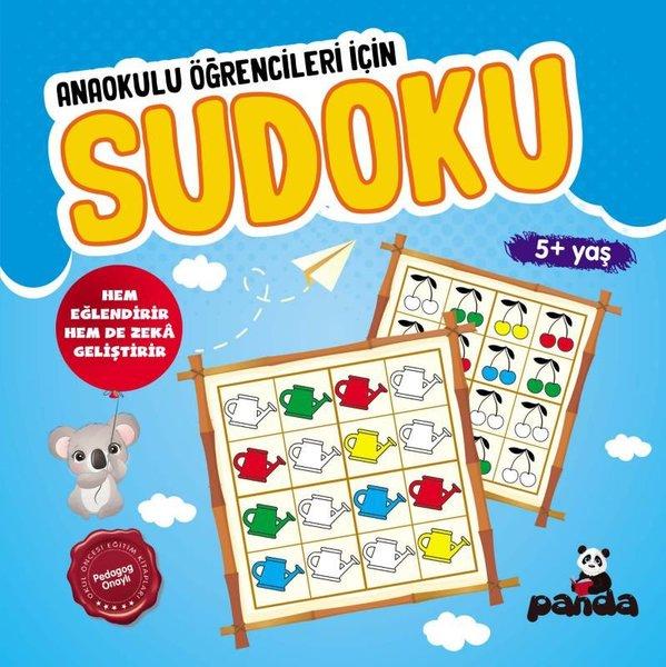 Sudoku 5 Yaş - Anaokulu Öğrencileri İçin | Panda (İnce Kapak)  - Resim 1