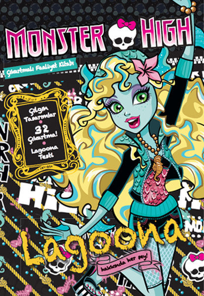 Monster High Lagoona Hakkında Her Şey - Kolektif kitap kapağı
