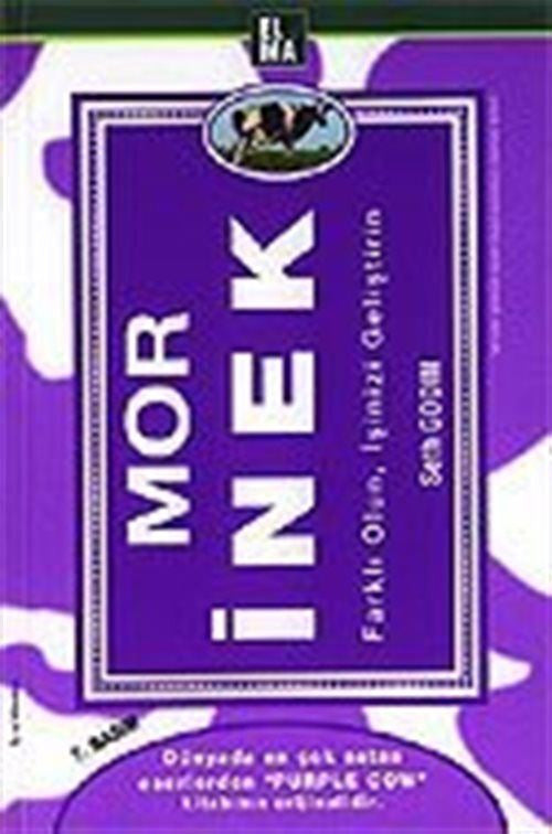 Elma Yayınevi Mor İnek - Seth Godin kitap kapağı