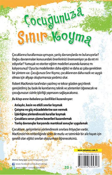 Çocuğunuza Sınır Koyma 1 | Yakamoz Yayınları - Çocuk Eğitimi Dizisi (İnce Kapak)  - Resim 2
