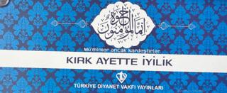 Kırk Ayette İyilik Kartelası