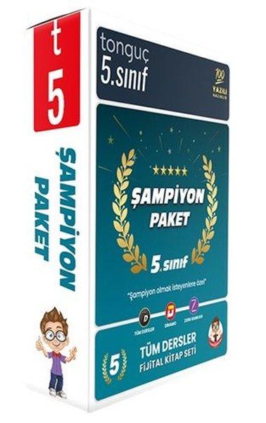 5. Sınıf Şampiyon Paketi Seti - 7 Kitap Takım | Tonguç Akademi (İnce Kapak)  - Resim 1
