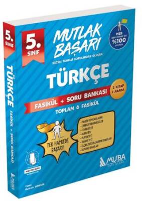 MB 5. Sınıf Türkçe Fasiküller+Soru Bankası - Kolektif kitap kapağı