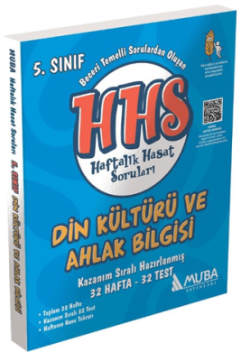 5. Sınıf Din Kültürü Haftalık Hasat Soruları HHS - Kolektif kitap kapağı