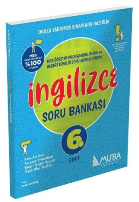 6. Sınıf İngilizce Soru Bankası - Emel Gürel kitap kapağı