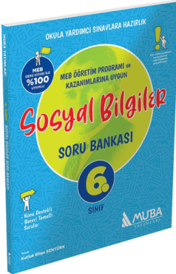 6. Sınıf Sosyal Bilgiler Soru Bankası - Kolektif kitap kapağı