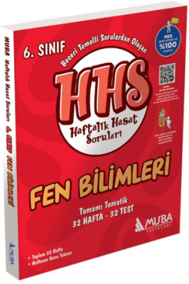 6.Sınıf Fen Bilimleri Haftalık Hasat Soruları (HHS) - Kolektif kitap kapağı