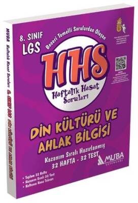 8.Sınıf Din Kültürü Haftalık Hasat Soruları (HHS) - Kolektif kitap kapağı