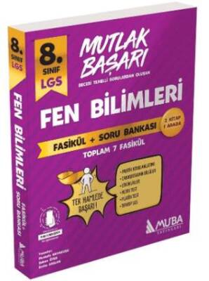 8. Sınıf LGS Fen Bilimleri Fasiküller + Soru Bankası - Mustafa Navakuşu kitap kapağı
