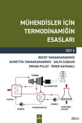 Mühendisler İçin Termodinamiğin Esasları (Cilt 2) - Prof.Dr. Recep Yamankaradeniz kitap kapağı