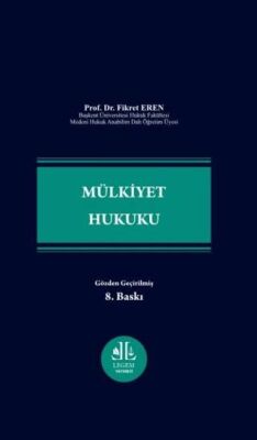 Mülkiyet Hukuku - Fikret Eren kitap kapağı