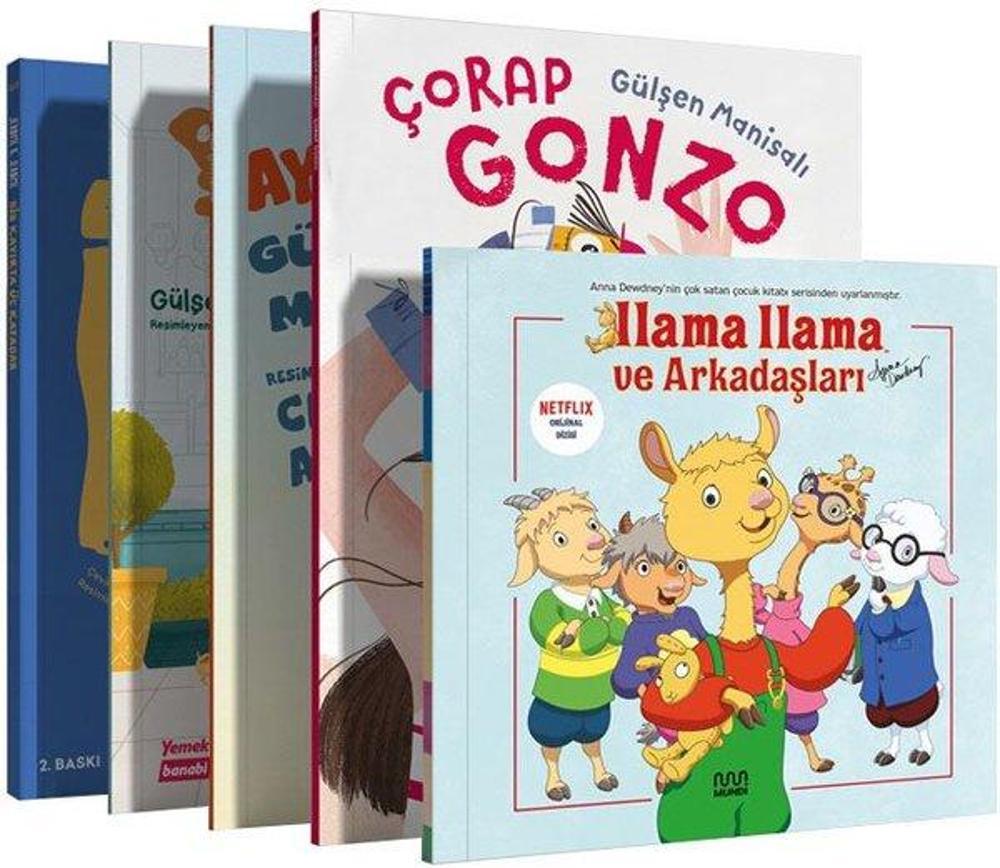 Mundi Masal / Hikaye Kitapları Seti - 5 Kitap Takım | Can Yayınları