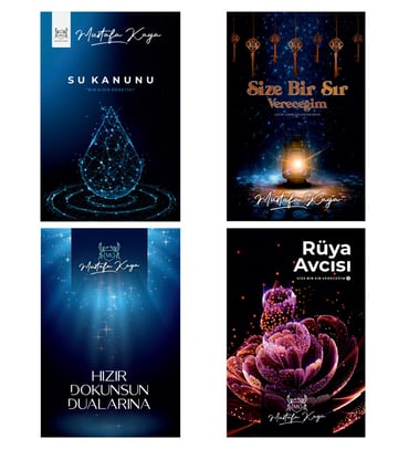 Mustafa Kaya - Su Kanunu - Bir Hızır Öğretisi & Hızır Dokunsun Dualarına & Size Bir Sır Vereceğim - Umre Gecesi Sır Rüya & Size Bir Sır Vereceğim 2 - Rüya Avcısı 4 Kitap Seti | Fenomen Kitaplar