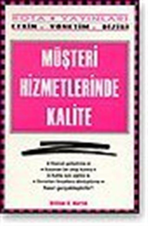 Müşteri Hizmetlerinde Kalite - William B. Martin kitap kapağı