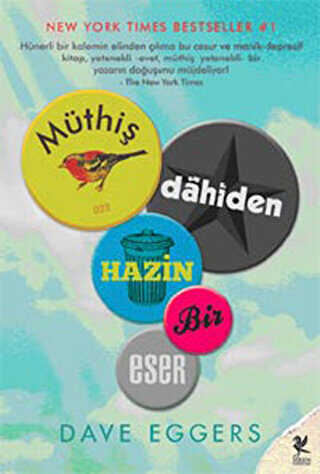 Müthiş Dahiden Hazin Bir Eser - Dave Eggers kitap kapağı