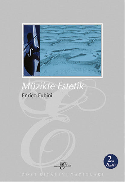 Müzikte Estetik - Enrico Fubini kitap kapağı