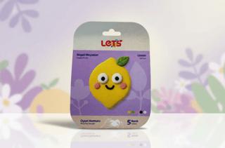 Let’s Mini Changelle 5 Renk Neşeli Meyveler Limon Oyun Hamuru 120g | Lets - Resim 1