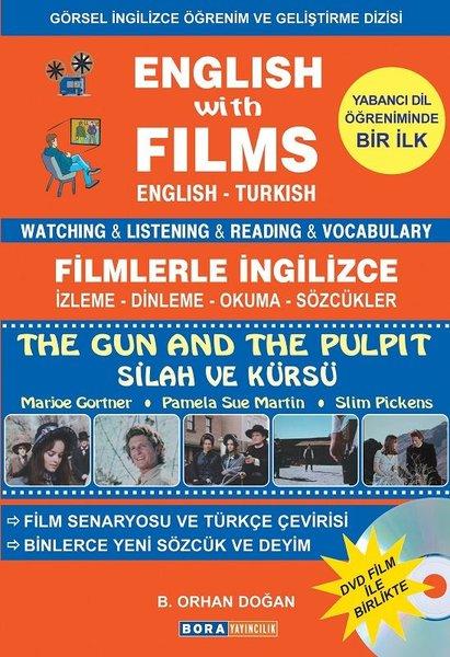 English with Films The Gun and The Pulpit-Dvd Film ile Birlikte | Bora Yayıncılık (İnce Kapak)  - Resim 1