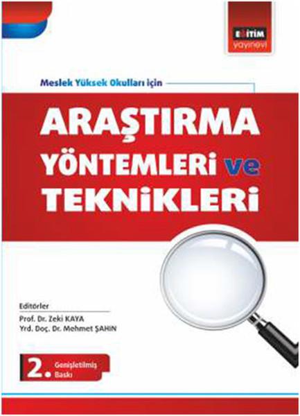 Araştırma Yöntemleri ve Teknikleri | Eğitim Yayınevi (İnce Kapak)  - Resim 1