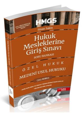 HMGS Medeni Usul Hukuku Soru Bankası | Savaş Yayınevi (Ciltsiz)  - Resim 1