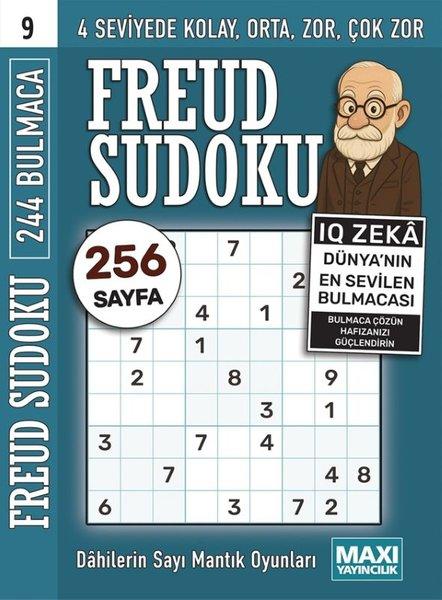 Freud Sudoku 9 | Maxi Yayıncılık (İnce Kapak)  - Resim 1
