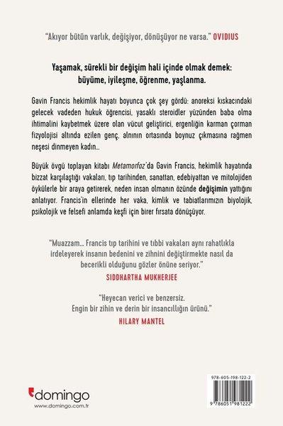 Metamorfoz İnsan Vücudunda Değişimin Öyküsü | Domingo Yayınevi (İnce Kapak)  - Resim 2