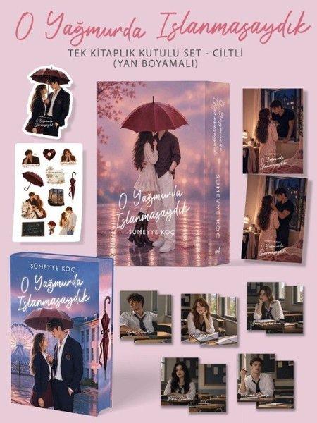 O Yağmurda Islanmasaydık - Yan Boyamalı - Kutulu | İndigo Kitap (Ciltli)  - Resim 1