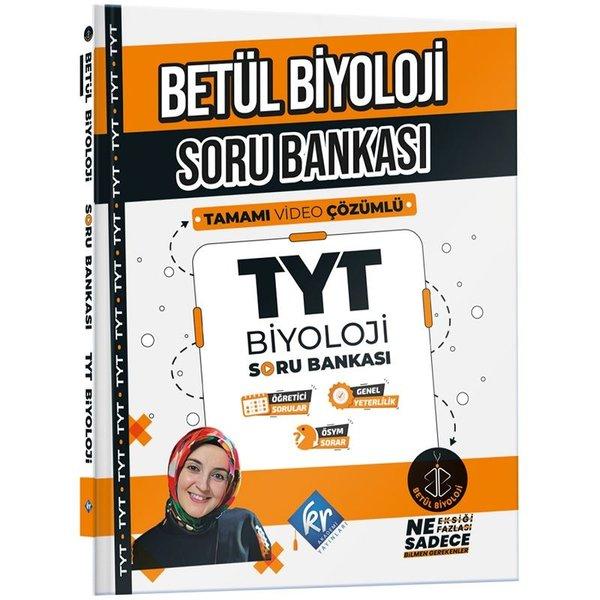 Betül Biyoloji TYT Biyoloji Soru Bankası - Tamamı Video Çözümlü | KR Akademi (İnce Kapak)  - Resim 1
